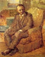 Gogh, Vincent van - Portrait of Alexander Reid,Sitting in an Easy Chair